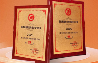 喜报 |香港正版资料全年资料荣登2025年福建省创新型及服务型民营企业双百强榜单！